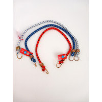 SET 3 PCS ELASTIC STRAP WITH SAFETY HOOK "BUNGEE SET" 