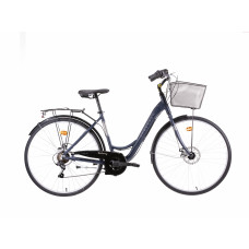 Женский велосипед "RAILWAY LADY" Матовый синий