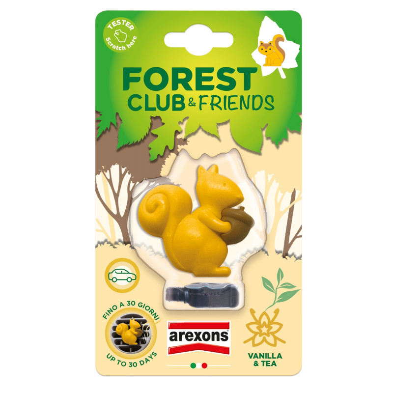 Forest club – SQUIRREL car vent air freshener