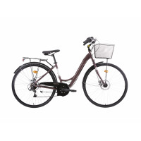 Women's Bicycle "RAILWAY LADY 18v" 28", Brown