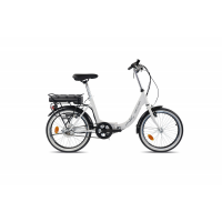 Electric bicycle E1000, size 20", white