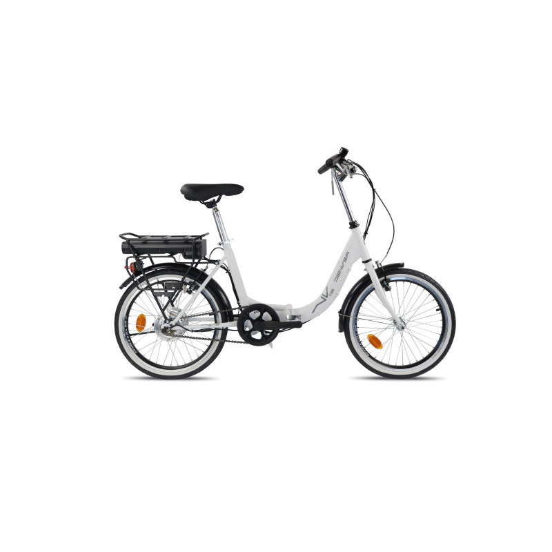Electric bicycle E1000, size 20", white