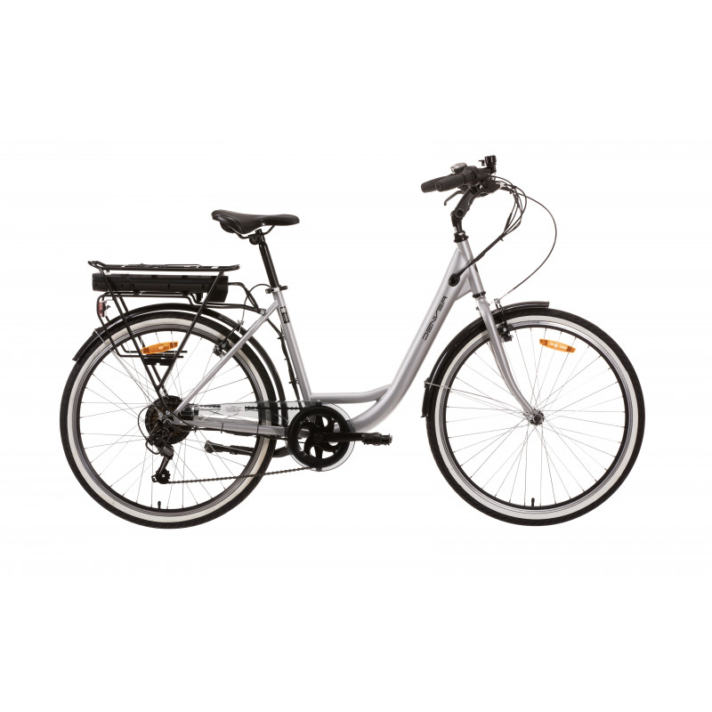 Electric bicycle DENVER E4300, size 26", gray