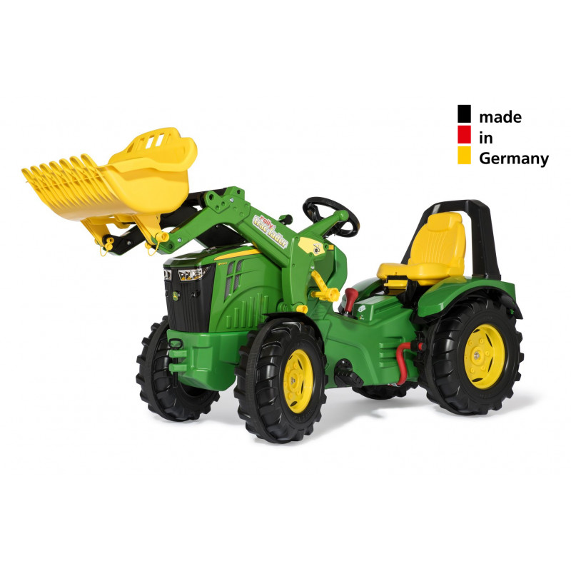 Педальный трактор RollyX-Trac Premium John Deere 8400R