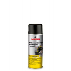 NIGRIN karstumizturīgā krāsa aerosola veidā "Melna" (400 ml)