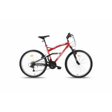 GARDENA 26" MTB – pilna amortizācija, 21 ātrums