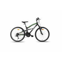 ANDALO 24" MTB – Full Suspension, 18-Speed