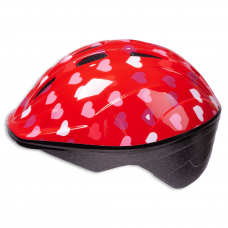 Children's Bicycle Helmet "Hearts" Size S/M