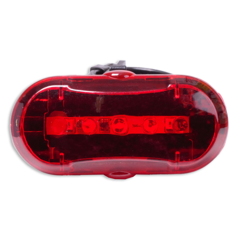 Задний велосипедный фонарь 5 LED (Длинный)