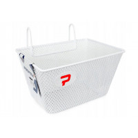 Bicycle Handlebar Basket 14x24x17 cm White