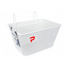 Bicycle Handlebar Basket 14x24x17 cm White
