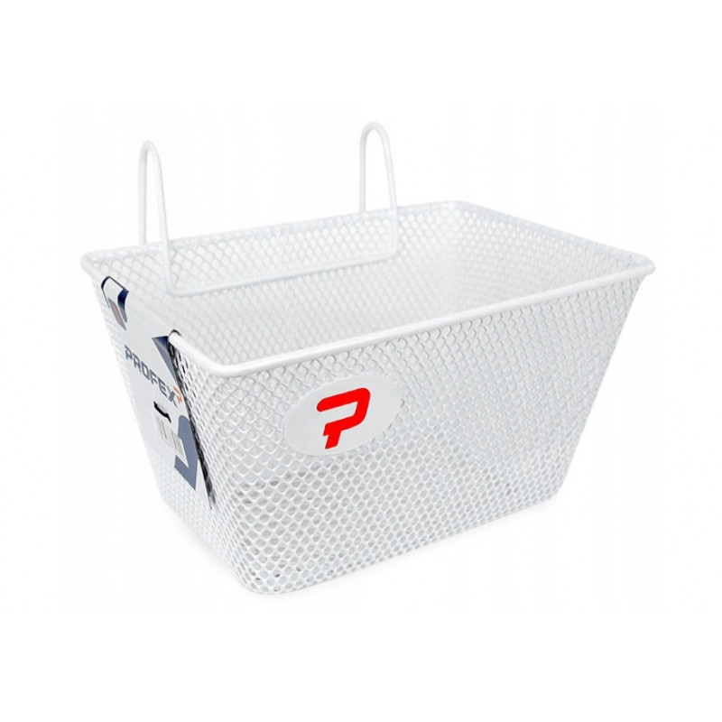 Bicycle Handlebar Basket 14x24x17 cm White
