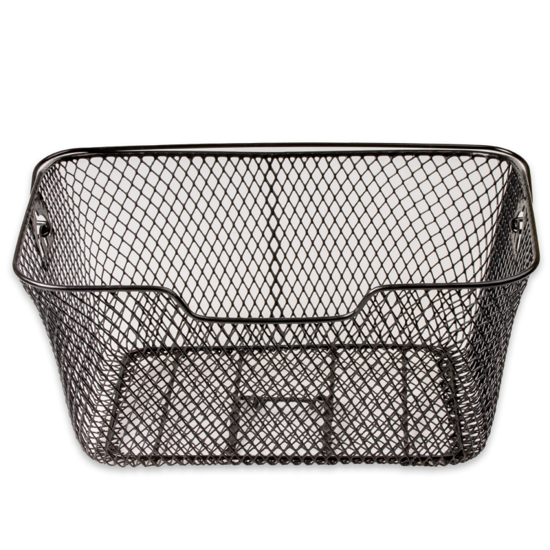 Bicycle Rear Rack Basket 41x29x18 cm Black 