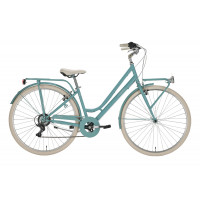 "SHARIN" Retro 28” Women’s Urban City Bike Acquamarina