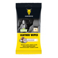 Coyote Leather Wipes Coconut 30 pcs PF