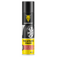 Coyote tyre and plastic vitalizer 400 ml spray