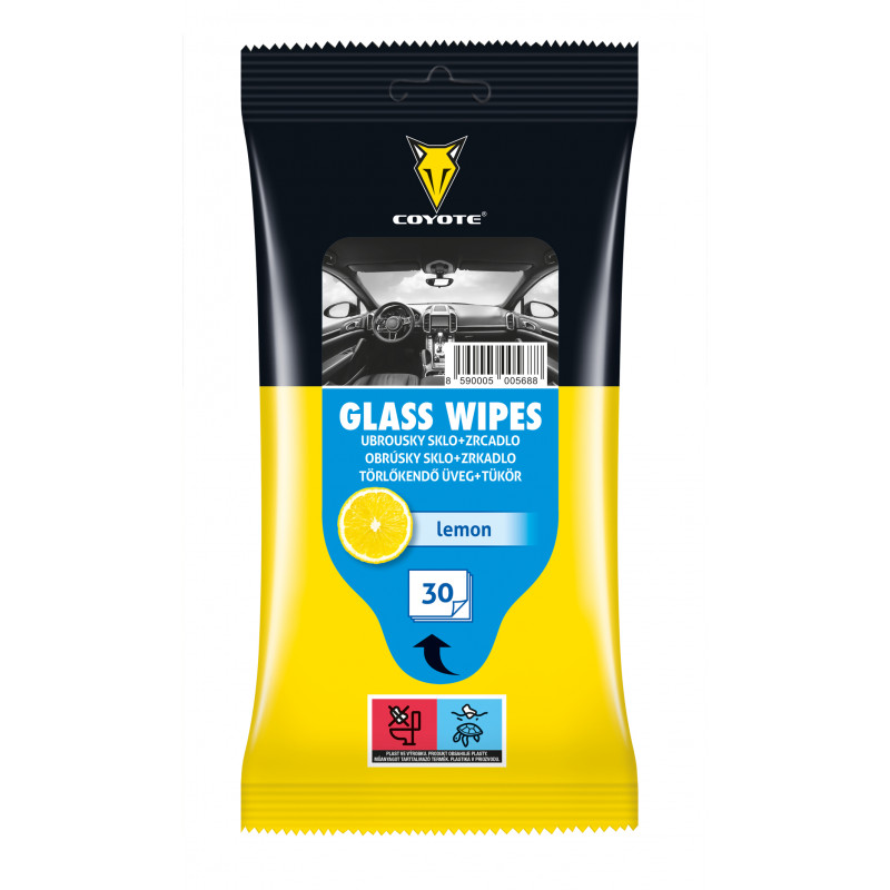 Coyote Stikla un spoguļu salvetes 30 gab.