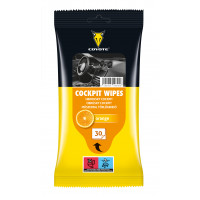 Coyote Cockpit Wipes Orange 30 pcs