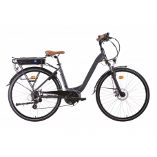 Electric bicycle URBAN 600, size 28", gray