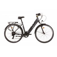 Electric bicycle DENVER EMOTIVE, size 28", grey