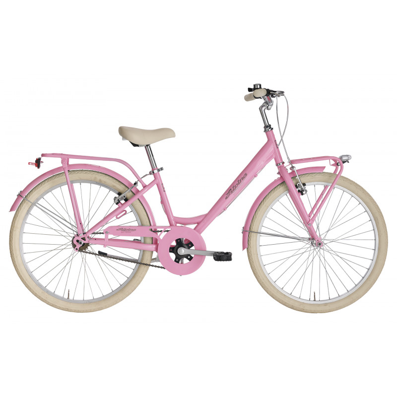 Sieviešu pilsētas velosipēds "KARIBA 24" LADY (24", rozā)