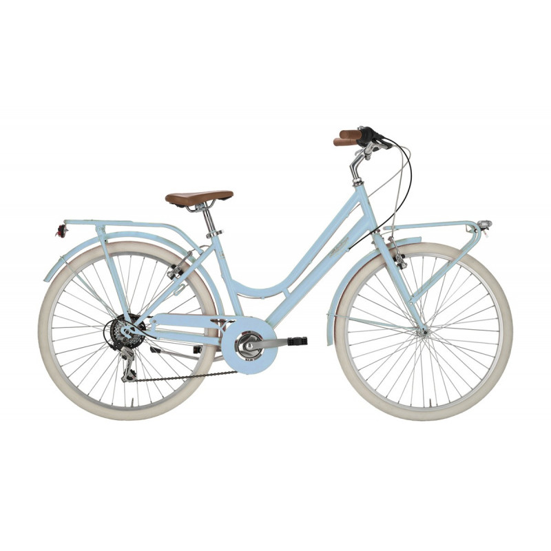 Sieviešu pilsētas velosipēds "MILLY 26" CTB (26", debeszils)