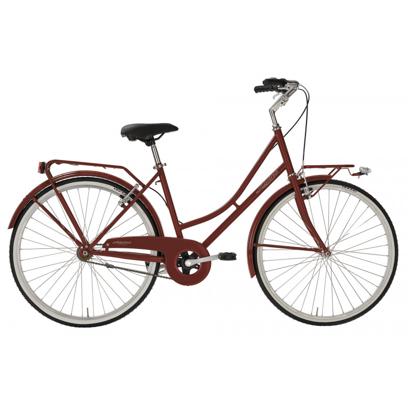 Sieviešu pilsētas velosipēds "OLANDA 26" Lady (26", sarkans)
