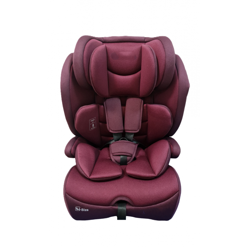 Bērnu autosēdeklītis RONNY PLUS, 76-150 cm, Burgundy