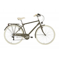 Sharin 28 Man 6S Men's City Bike, 28", Olive