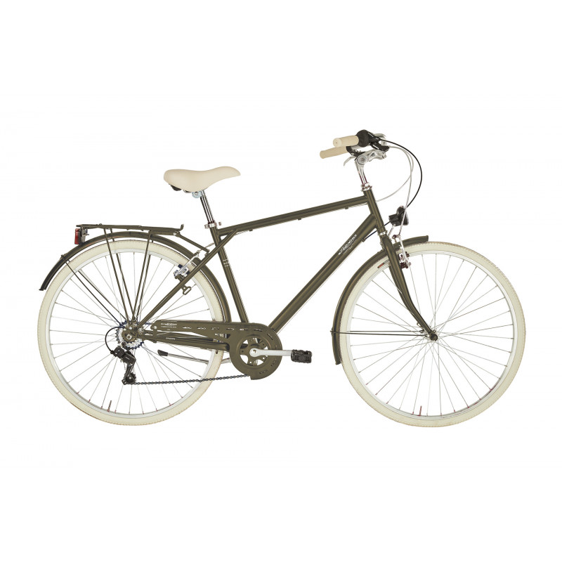 Vīriešu pilsētas velosipēds "SHARIN 28" Man (28", olīvzaļš)