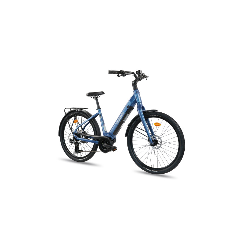 Premium elektriskais velosipēds 27.5 zils detaļas