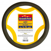 Steering wheel cover "CITY", grey