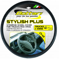 Steering wheel cover for trucks and vans "STYLISH PLUS"