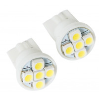 LED bulbs, 2 pcs., W5W T10, 5SMD