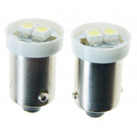 LED bulbs, 2 pcs., BA9S T10, 2SMD