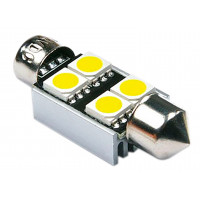 LED bulb, 1 pc., C5W 36mm Festoon/Canbus, 4SMD