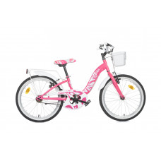 Children's bicycle 20'' ''SMARTY", pink/white