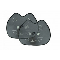 Sunshades for car side windows "CAT", 2 pcs