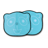 Sunshades for car side windows "COLOR PANDA", 2 pcs
