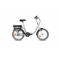 Electric bicycle DENVER E1000, size 20", white