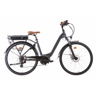 Electric bicycle URBAN 600, size 28", gray
