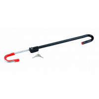 Steering wheel and pedal lock against theft "AUTOBLOCK"