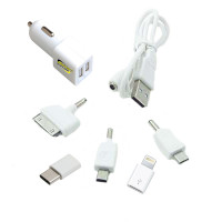 Car phone charger 5 adapters 12V "NEW CHARGER"  