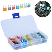 Mini fuses "MIX MINI FUSES", 49 pcs