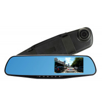 Rear view mirror camera, Display: 2.8" LCD camera: 0.3M pixel "MIRROR PIX" 