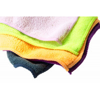Microfiber cloths "CLEAN FIVE", 5 pcs, 30x30cm