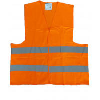 Reflective vest, XL, orange