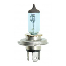 Halogēna lieljaudas spuldzes H4 12V 60/55W P43T "SUPERWHITE", 2 gab.