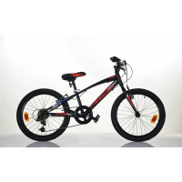 Children's bicycle 20" ''420 SPORT'', black/red, 6 speed