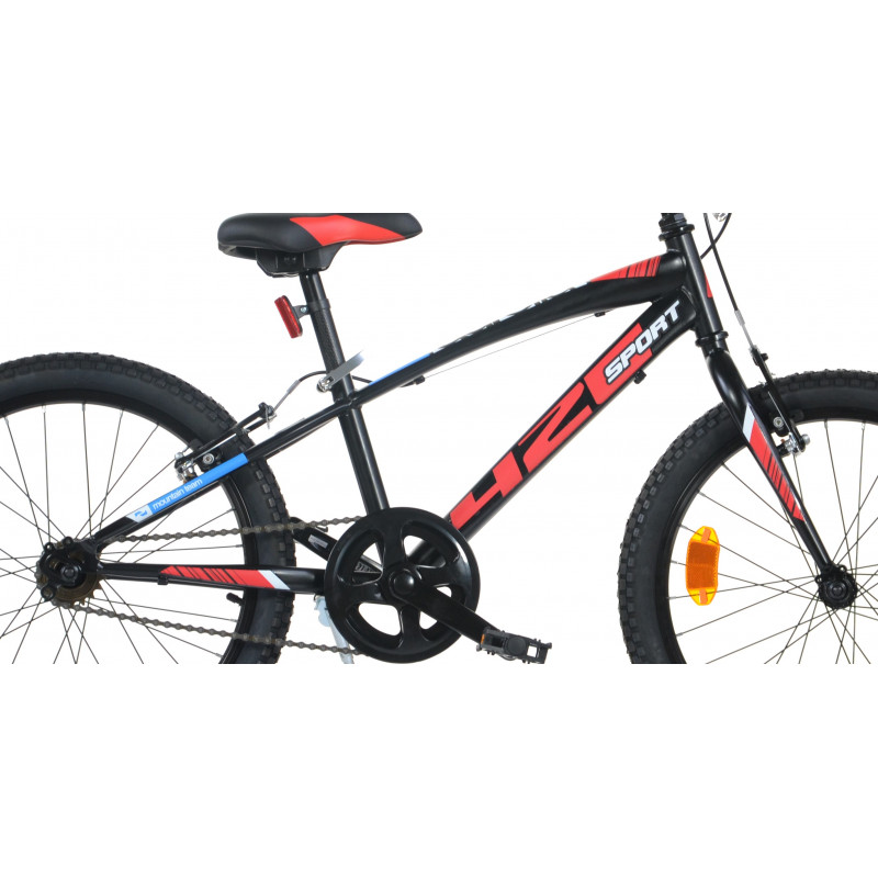 Children's bicycle 20" ''420 SPORT'', black/red